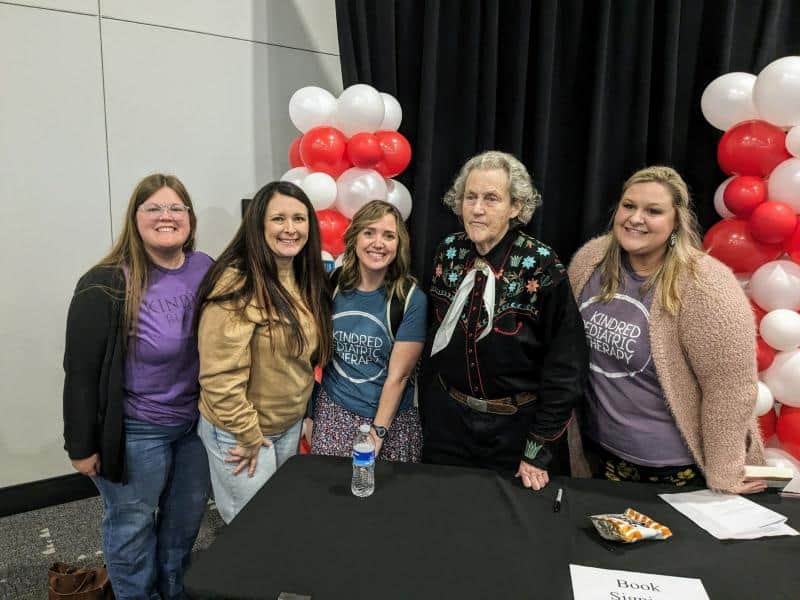 Team meeting Temple Grandin